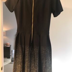 LLR Gold glitter dipped Amelia